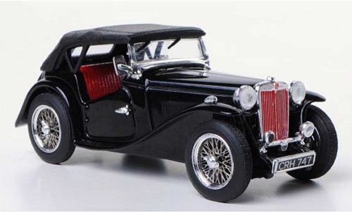 MG TC Base 1/43 Vitesse nero RHD modellini auto