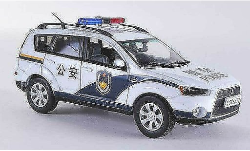Mitsubishi Outlander Base 1/43 Vitesse Police Polizia China modellini auto
