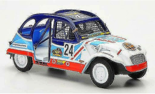Citroen 2CV course 1/43 Eligor Cross No.24 modellini auto