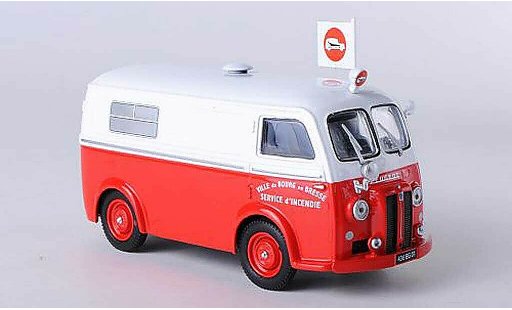 Peugeot D3 Base 1/43 Eligor Ambulance Service d'Incendie - Ville de Bourg en Bresse RTW modellini auto