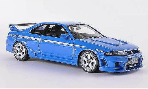 Nissan Skyline R33 1/43 HPI Nismo 400R blu RHD modellini auto