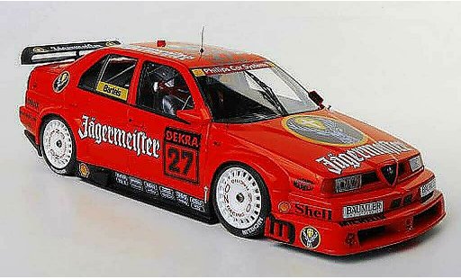 Alfa Romeo 155 2.5 v6 1/18 HPI TI No.27 Jagermeister M.Bartels DTM 1994 modellini auto