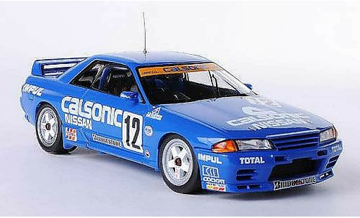 Nissan Skyline R32 1/43 HPI GT-R No.12 Calsonic A.Olofsson / M.Kageyama JTC Sugo 1993 modellini auto