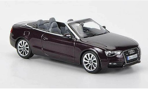 Audi A5 cabriolet 1/43 Norev Cabrio rosso 2011 modellini auto