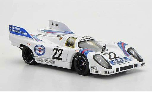 Porsche 917 1971 1/43 Brumm No.22 Martini Racing Team Marko / Van Lennep 24h Le Mans modellini auto