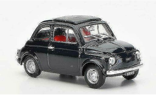 Fiat 500 R 1/43 Brumm blu chiusoes tetto pieghevole 1972 modellini auto