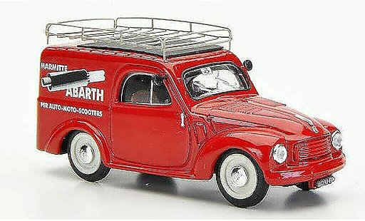 Fiat 500 Abarth 1/43 Brumm Furgoncino Marmitte 1956 modellini auto