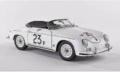 Porsche 356 1955 1/43 Autoart Speedster No.23F James Dean bianco modellini auto