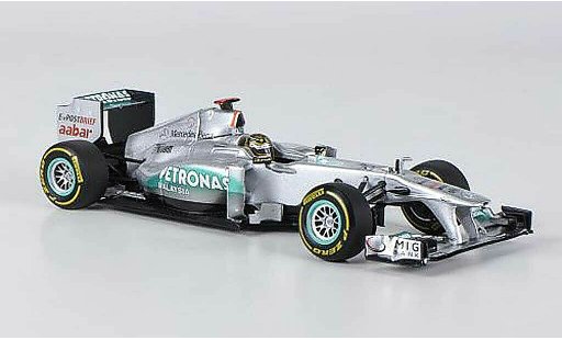 Mercedes F1 2011 1/43 Minichamps MGP W02 No.7 Petronas M.Schumacher GP Belgien modellini auto