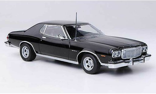 Ford Gran Torino Gran Torino 1/43 Minichamps nero 1976 modellini auto