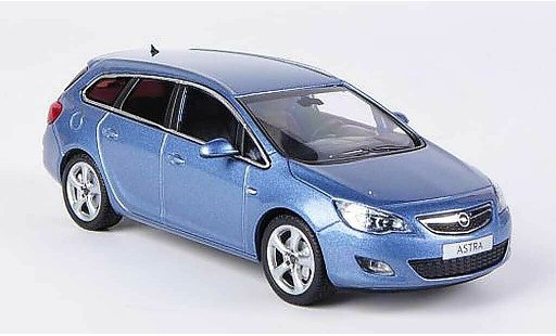 Opel Astra Sports Tourer 1/43 Minichamps J grigioblu 2010 modellini auto
