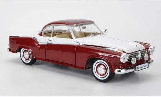 Borgward Isabella coupe 1/18 Revell rosso/bianco Sondermodell MCW limitata Auflage 1000 pezzo modellini auto