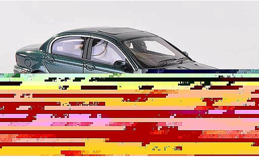 Jaguar X-Type Base 1/43 Premium X nero-vert RHD 2004 modellini auto