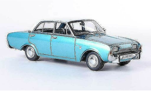Ford Taunus 17M P3 1/43 Neo () blu/bianco 4-Turer modellini auto