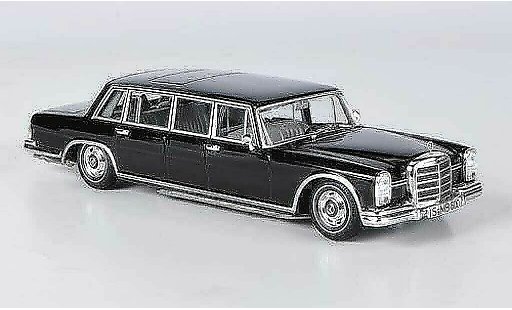 Mercedes 600 Pullman 1/43 WhiteBox nero 1963 modellini auto