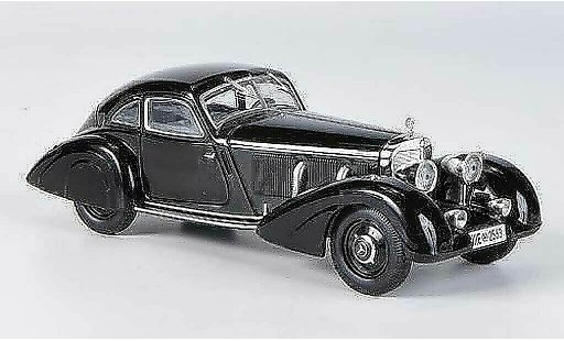 Mercedes 500 Base 1/43 WhiteBox Autobahn-Kurier nero 1935 modellini auto