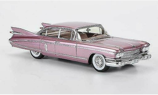 Cadillac Fleetwood Sixty Special 1/43 Spark Sedan altrosa Sondermodell MCW L.E. 300 1959 modellini auto