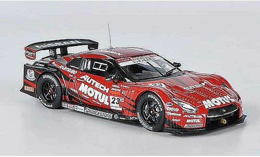 Nissan Skyline R35 1/43 Ebbro GT-R Motul Autech No.23 S.Motoyama / M.Krumm Super GT500 2012 modellini auto