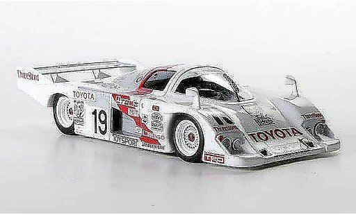 Toyota 83C Base 1/43 Ebbro Tom's No.19 K.Hoshimo / M.Sekiya Riverside 1984 modellini auto