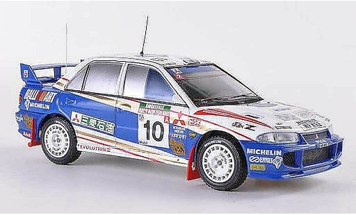 Mitsubishi Lancer Evolution III 1/43 HPI No.10 RalliArt K.Eriksson/S.Parmander Rally Neuseeland 1995 modellini auto