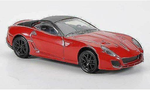 Ferrari 599 GTO 1/43 Hot Wheels rosso modellini auto