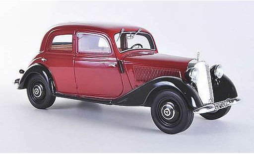Mercedes 170 Base 1/18 BoS Models V rosso/nero limitata Auflage 1.000 pezzo 1939 modellini auto