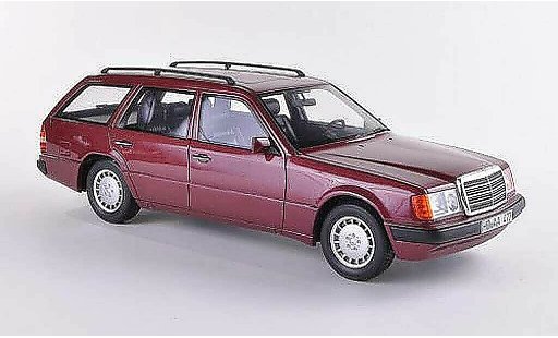 Mercedes 300 Coupe 1/18 BoS Models (S124) rosso limitata Auflage 1.000 pezzo 1990 modellini auto