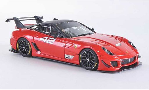 Ferrari 599 XX 1/43 Look Smart EVO No.42 rosso F1 2007/grigio modellini auto