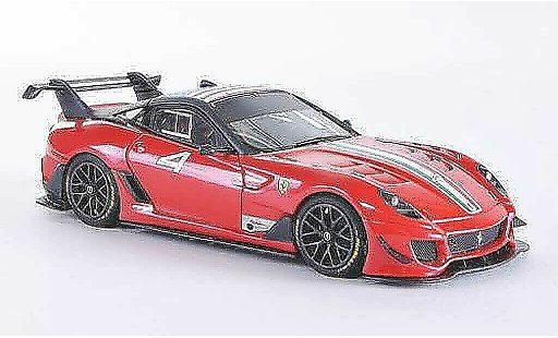 Ferrari 599 XX 1/43 Look Smart EVO No.4 rosso F1 2009 con Trikolore e US-Flagge modellini auto