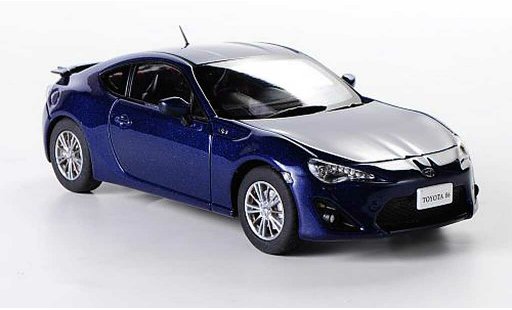 Toyota 86 2012 1/43 Ebbro blu RHD modellini auto