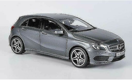 Mercedes Classe A Base 1/18 Norev (W176) grigio 2012 modellini auto