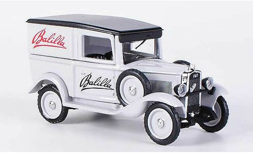 Fiat 508 Furgone 1/43 Rio Werbefahrzeug con Plakatwand e Figur modellini auto