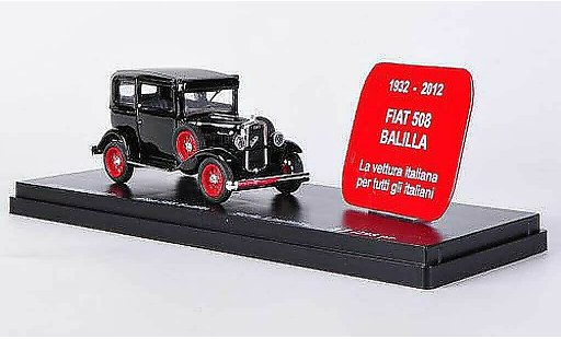 Fiat 508 Balilla 1/43 Rio nero 80. Jahrestag - 1932 / 2012 modellini auto