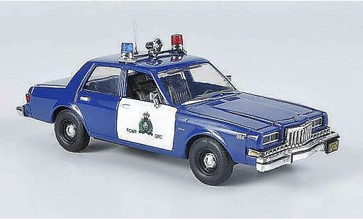 Dodge Diplomat police 1/43 First Response RCMP - Royal Canadian Mounted 1985 modellini auto