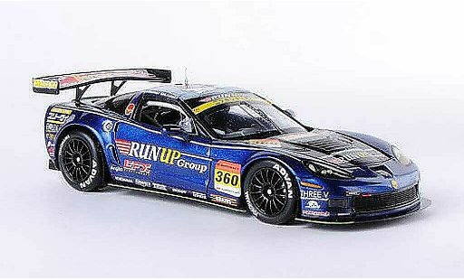 Chevrolet Corvette course 1/43 Ebbro C6 No.360 Run Up Group A.Tanaka/T.Shirasaka SGT 300 2012 modellini auto