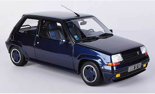 Renault 5 Alain Oreille 1/18 Ottomobile GT Turbo blu modellini auto