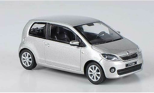 Skoda Citigo 3 portes 1/43 Abrex grigio Leaf 3- 2012 modellini auto