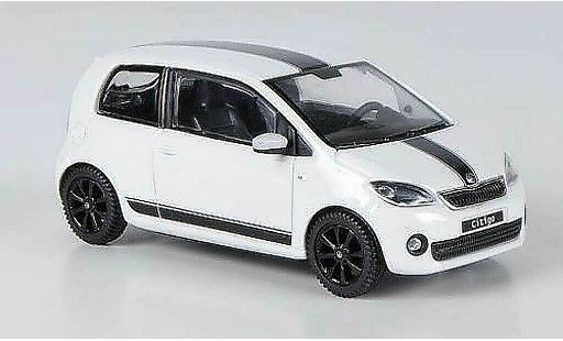 Skoda Citigo Sport Design 1/43 Abrex bianco 3-portes 2012 modellini auto