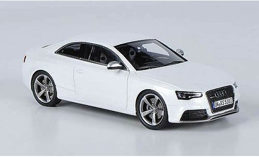Audi RS5 coupe 1/43 Spark bianco 2012 modellini auto