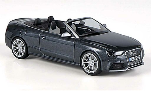 Audi RS5 cab 1/43 Minichamps cabriolet Cabrio grigio 2012 modellini auto