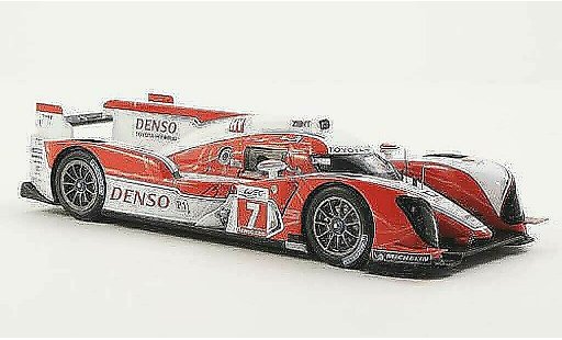 Toyota TS030 Base 1/43 Spark Hybrid No.7 Prasentationsfahrzeug Spa 2012 modellini auto