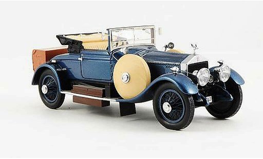 Rolls Royce Silver Ghost Doctor's Coupe 1/43 Neo Dansk (49RE) blu RHD apertoes capote 1920 modellini auto