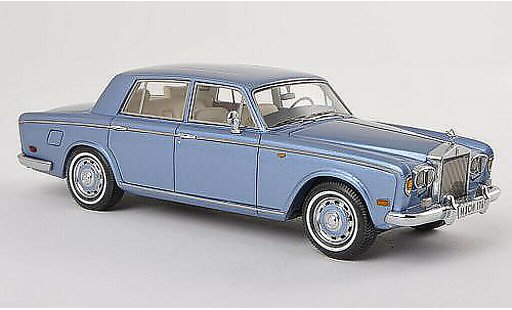 Rolls Royce Silver Shadow Base 1/43 Neo -blu LHD limitee edition 300 piece 1974 modellini auto