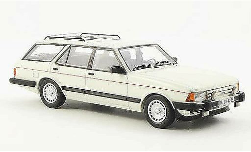 Ford Granada Turnier 1/43 Neo MK II 2.8 Injection bianco limitata Auflage 300 1984 modellini auto