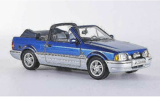 Ford Escort Cabriolet 1/43 Neo MkIV Cabrio blu/grigio limitata Auflage 300 1986 modellini auto