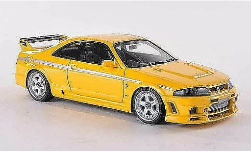 Nissan Skyline R33 1/43 HPI Nismo 400R giallo RHD modellini auto