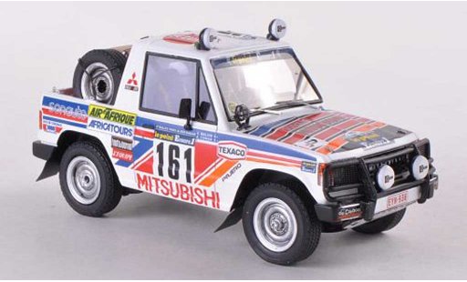 Mitsubishi Pajero Base 1/43 HPI No.161 Le Point Rally Paris-Dakar 1983 A.Cowan/C.Malkin modellini auto