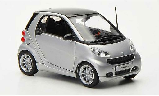 Smart ForTwo Coupe 1/43 Minichamps grigiogrigio/grigio 2010 modellini auto