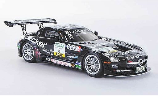 Mercedes SLS GT3 1/43 Schuco AMG No.5 MS Racing Team Asch / Gotz ADAC GT Masters-Saison 2012 modellini auto