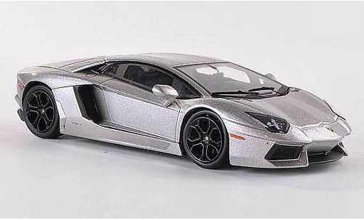 Lamborghini Aventador LP700-4 1/43 Hot Wheels Elite grigiobeige Batman - The Dark Knight Rises modellini auto